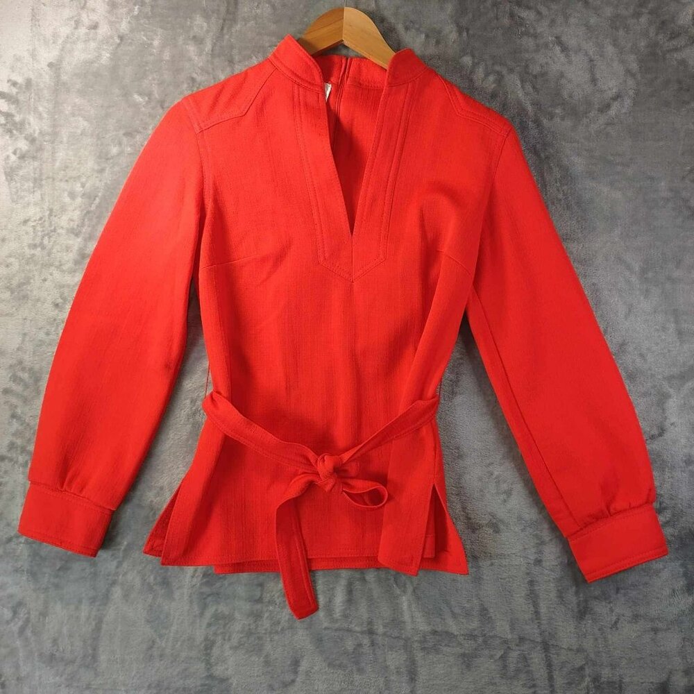 Butte Knit Womens M Vibrant Vintage Belted Cardigan Light Jacket Long‎ Sleeve